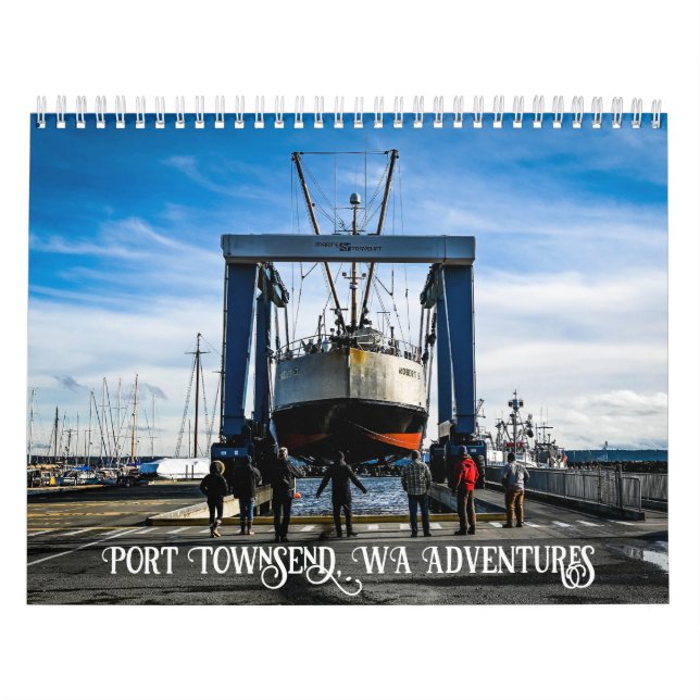 Calendario Port Townsend, WA Photography Adventures  (Tapa)