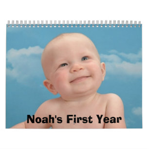 Calendario Portada del calendario, primer año de Noah