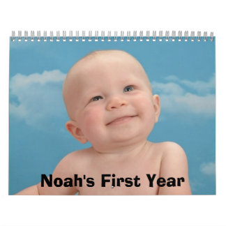 Calendario Portada del calendario, primer año de Noah