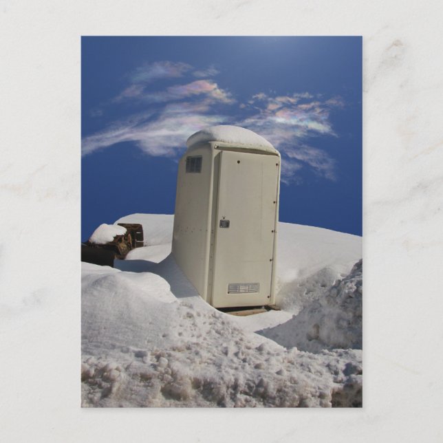 Calendario portátil de Potty ~ postal (Anverso)