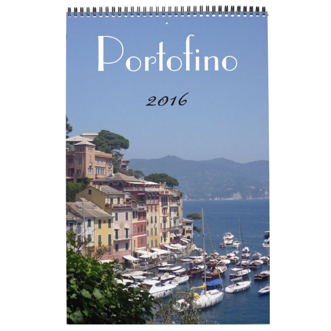 Calendario portofino Italia 2016 (Tapa)