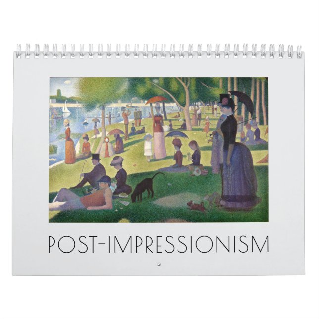 Calendario Post-Impressionism Fine Art Paintings (Tapa)