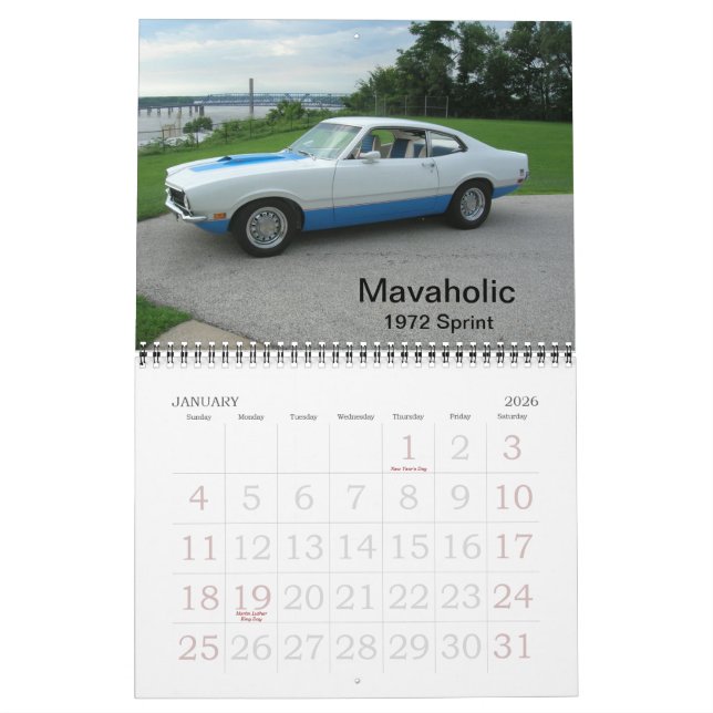 Calendario Posters superiores 2014 (Jan 2026)