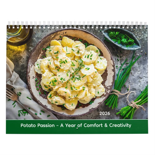 Calendario Potato Passion – A Year of Comfort & Creativity (Tapa)