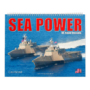 Calendario POTENCIA MARÍTIMA - Buques navales estadounidenses