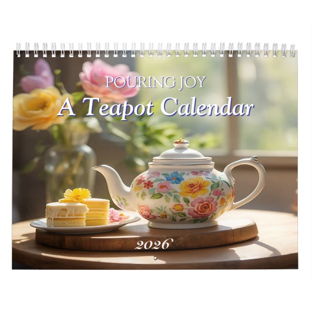 Calendario POURING JOY: A Teapot 2026  (Tapa)