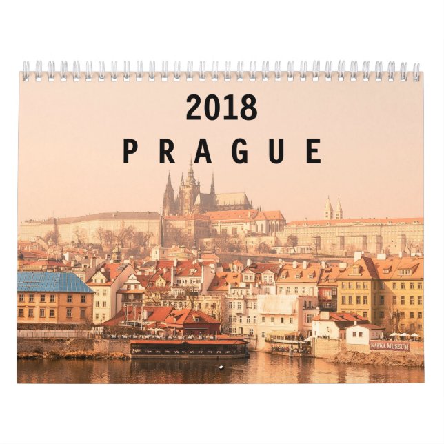 Calendario Praga 2018 (Tapa)