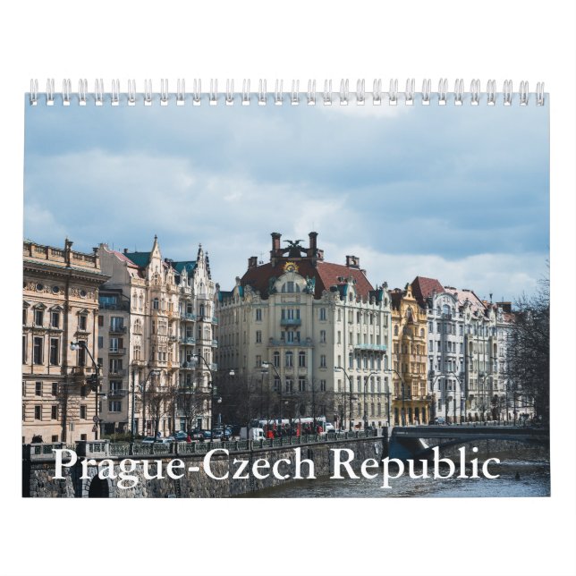 Calendario Prague-Czech Republic Calendar (Tapa)