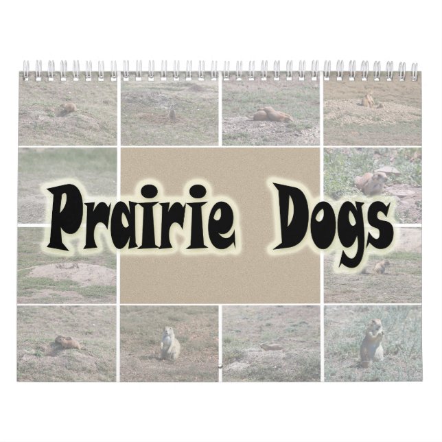 Calendario Prairie Dogs (Tapa)