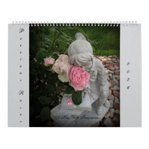 Calendario Precious Rosas 2026 Wall Calendar Por Stan VG