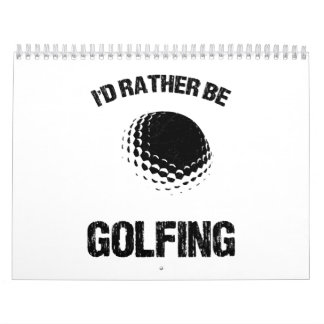 Calendario Prefiero ser golfista