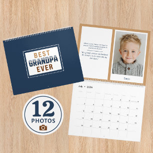 Calendario Preguntas Respuestas Nietos Mejor Abuelo del Mundo