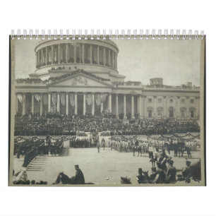 Calendario Presidente Theodore Roosevelt que toma juramento