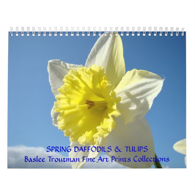 CALENDARIO PRIMAVERA Calendarios Narcisos Tulipane (Tapa)