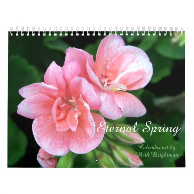Calendario Primavera eterna (Tapa)