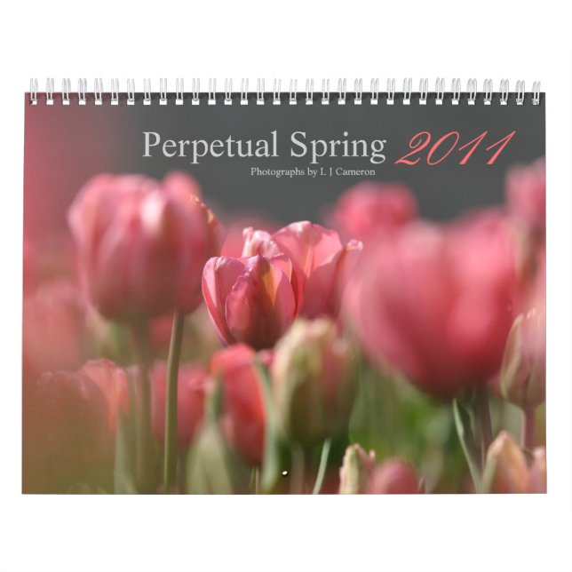 Calendario Primavera perpetua 2011 (Tapa)