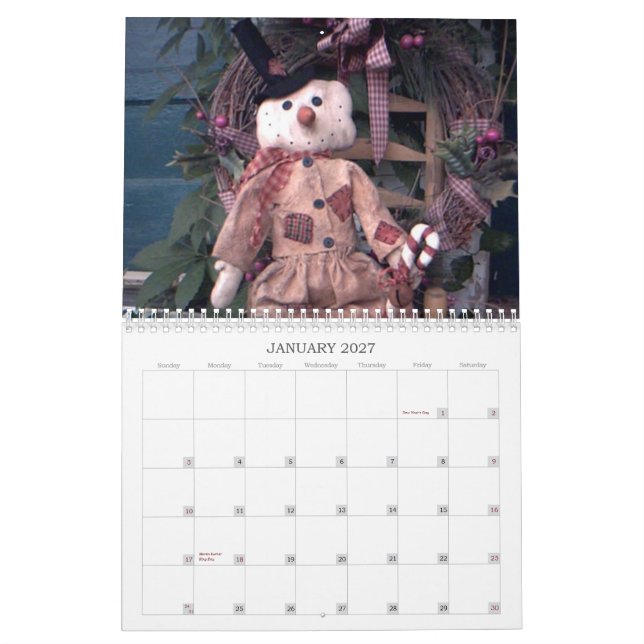 Calendario primitivo (Jan 2027)