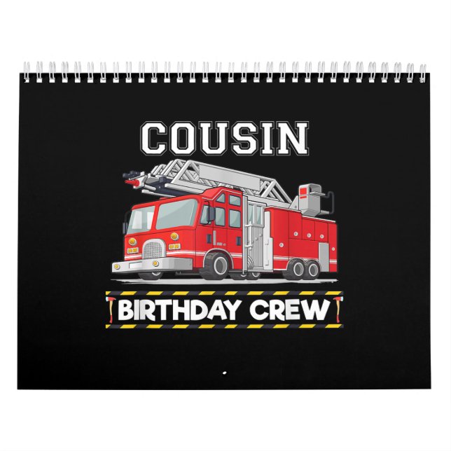 Calendario Primo Cristóbal de Cumpleaños Familia Combatiendo  (Tapa)