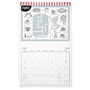Calendario Princess Ballerina