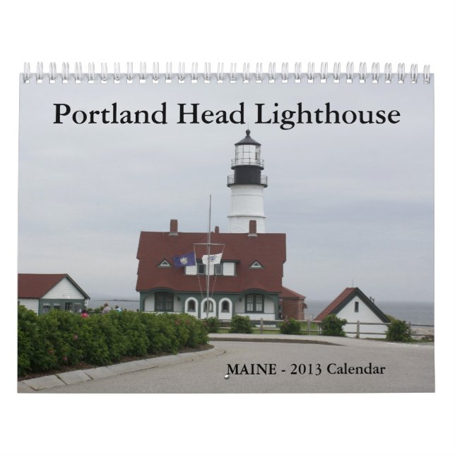 Calendario principal del faro de Portland (Tapa)