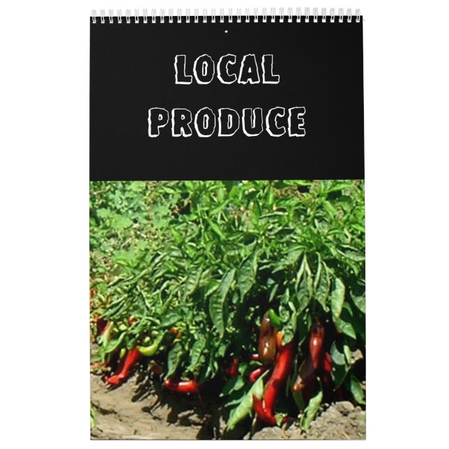 Calendario - Productos Locales (Tapa)