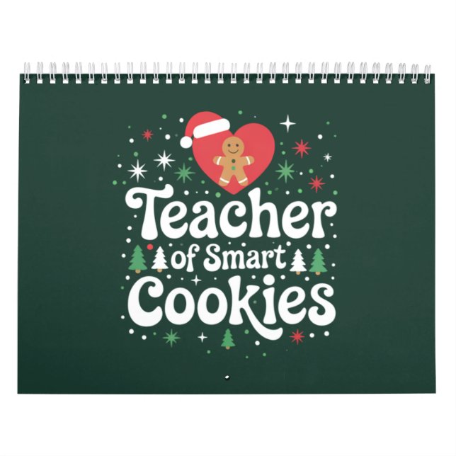 Calendario Profesor de Navidad de Galletas Inteligentes (Tapa)