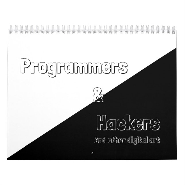 Calendario Programadores y piratas informáticos (Tapa)