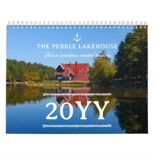 Calendario Promoción de Alquiler de Propiedades junto al Lago