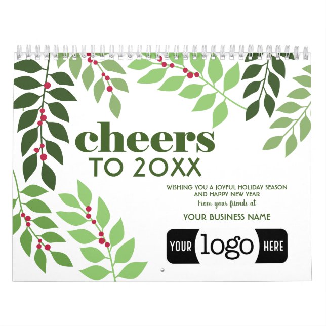 Calendario Promoción de la promoción de la marca comercial -  (Tapa)