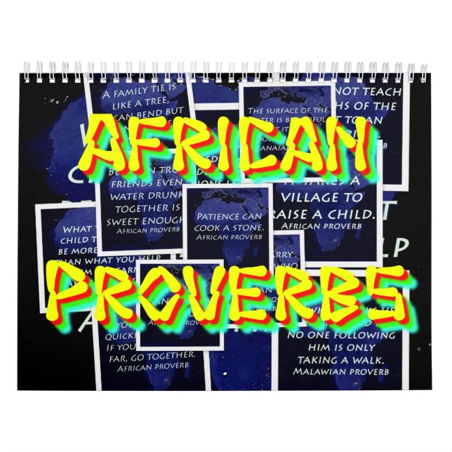 Calendario Proverbios africanos (Tapa)