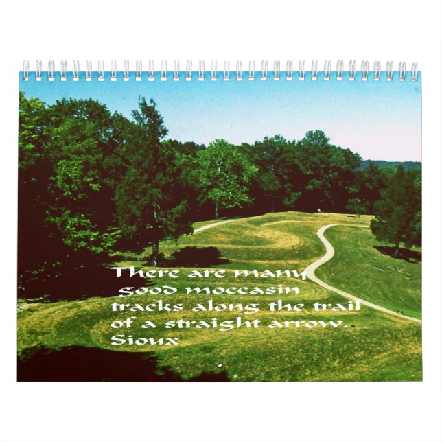 Calendario proverbios del indio del nativo americano (Tapa)