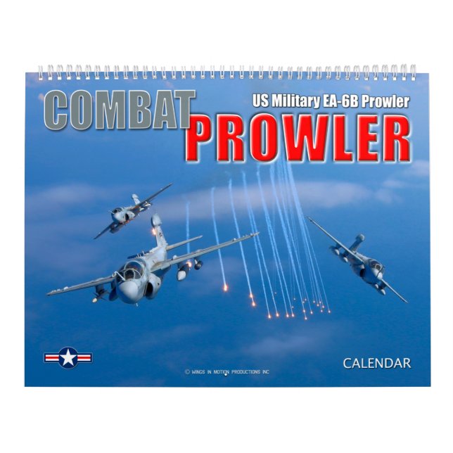 Calendario PROWLER DE COMBATE - EA-6B Prowler (Tapa)