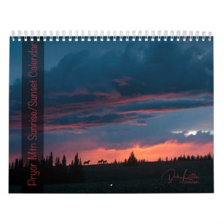 Calendario Pryor Mountain Sunrise & Sunset