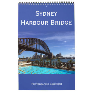 Calendario puente de la bahía de sydney australia