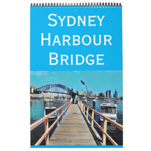 Calendario puente de la bahía de sydney australia