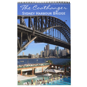 Calendario puente de la bahía de sydney australia