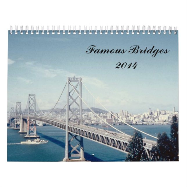 Calendario Puentes famosos 2014 (Tapa)