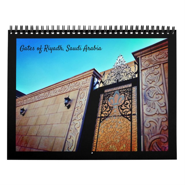 Calendario Puertas de Riad, Arabia Saudita (Tapa)