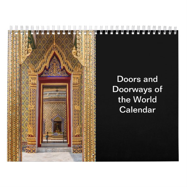 Calendario Puertas y puertas del mundo (Tapa)