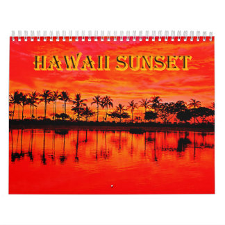 Calendario puesta de sol en hawai
