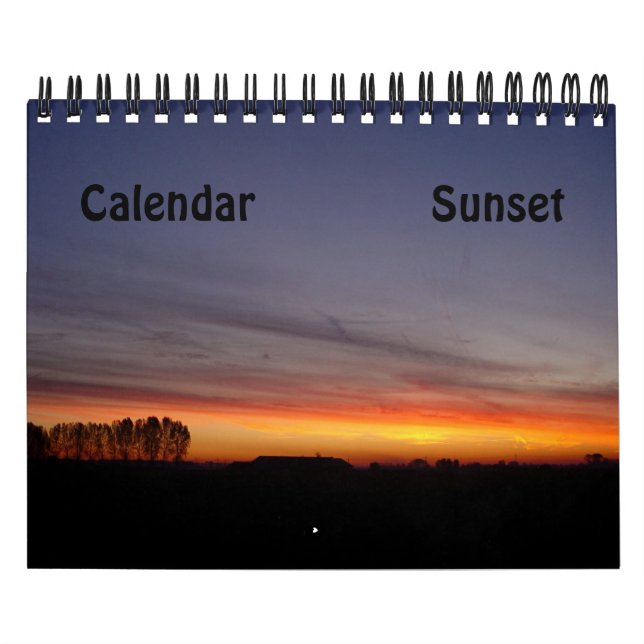 Calendario Puesta del sol (Tapa)