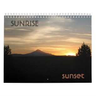 Calendario Puesta del sol de la salida del sol