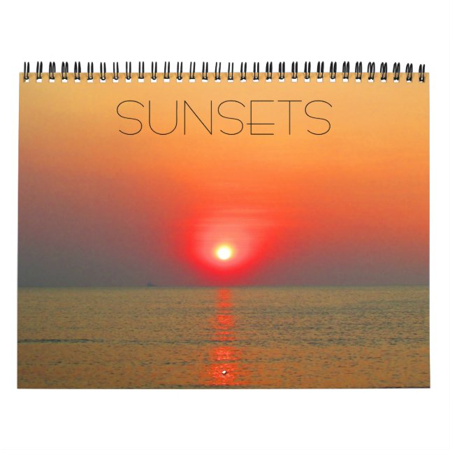 Calendario puestas de sol 2027 (Tapa)
