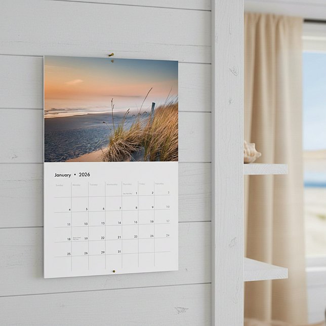 Calendario Puestas de sol, dunas y madera de deriva (Subido por el creador)