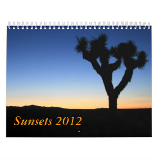 Calendario Puestas del sol 2012