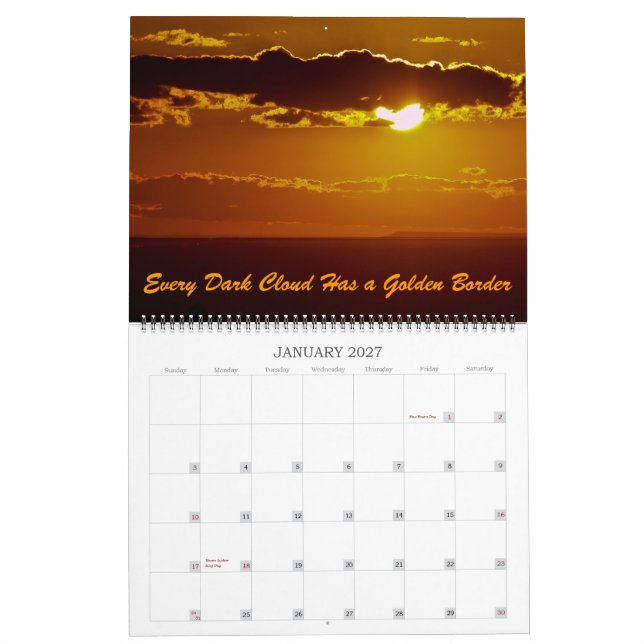 Calendario Puestas del sol de New México (Jan 2027)