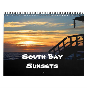 Calendario Puestas del sol del sur de la bahía