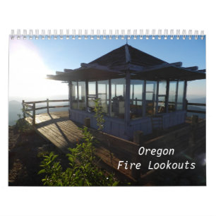 Calendario Puestos de observación del fuego de Oregon