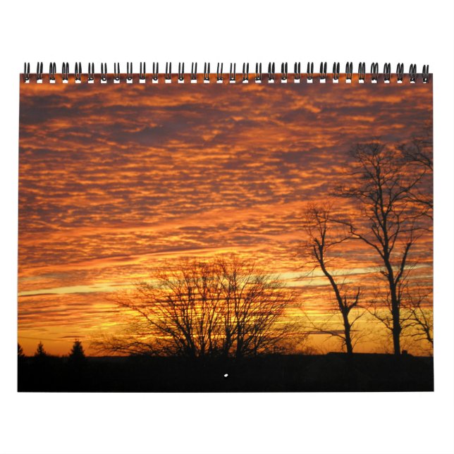 Calendario Puestos de sol y puestas de sol (Tapa)