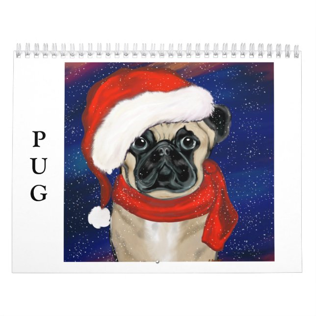 Calendario Pug (Tapa)